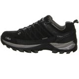 CMP Rigel Low Trekking Shoe Wp heren Wandelschoen, Black Grey 73uc, 42 EU