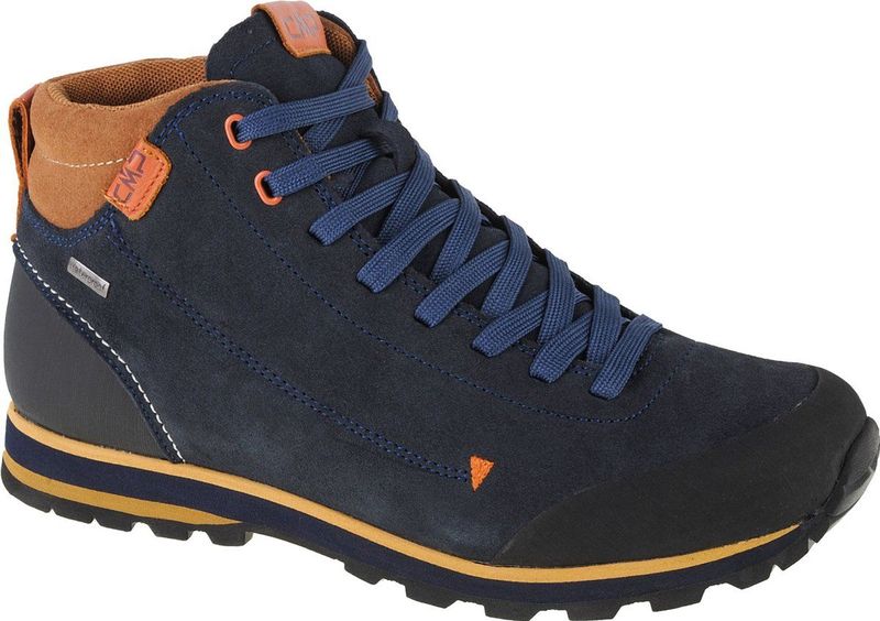 Cmp - Elettra Mid Wp Wandelschoenen - Zwart - Suede - Waterdicht