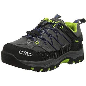 CMP KIDS RIGEL LOW TREKKING SHOES WP uniseks-kind Trekkingschoenen Low-Top, Graphite Marine, 32 EU