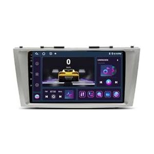 Android Touch Screen Car Stereo 9 Inch Car Stereo Radio Plug And Play Autotoebehoren Autoradio met Bluetooth En Navigatie En Achteruitrijcamera Voor Toyota Camry 40 50 2006-2011 (Size : M600S 4G+WI