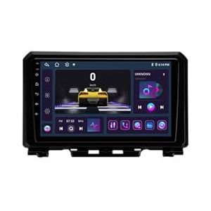 Android Touch Screen Car Stereo 9 Inch Car Stereo Radio Plug And Play Autotoebehoren Autoradio met Bluetooth En Navigatie En Achteruitrijcamera Voor Suzuki Jimny JB64 2018-2020 (Size : M400S 4G+WIF