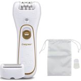 BEPER 3BEPI001 2-in-1 epilator, draadloos of oplaadbaar, plug & play, twee koppen, twee snelheden, scheerapparaat en Silk-épil, snelle ontharing, inclusief licht, etui en borstel, batterijduur 40