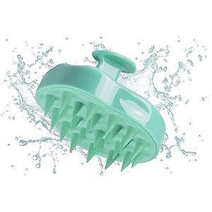 BEPER - C301ABE002 - Scalp Massager - Aquagroen - Siliconen
