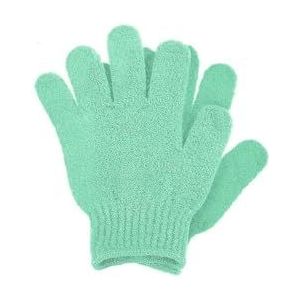 BEPER C301ABE201 Gaunti 5 vinger lichaamscrub-handschoenen, bamboevezel,