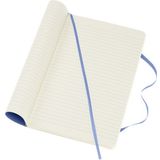 Moleskine Notizbuch Large A5 liniert Softcover hortensienblau