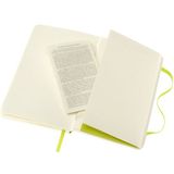 Moleskine Notizbuch Pocket A6 liniert Softcover limettengrün