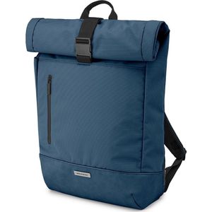 Moleskine Metro Rolltop Backpack 15 Sapphire Blue