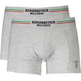 Aeronautica Militare - Boxershorts - Bruin - Katoen Elastaan - Bi-Pack