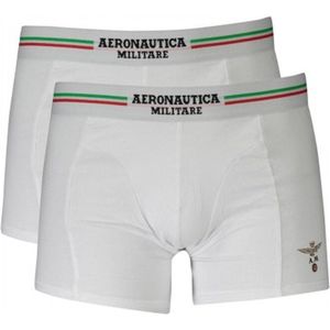 Aeronautica Militare, Heren, Ondergoed, Wit, Maat: XL Katoen,