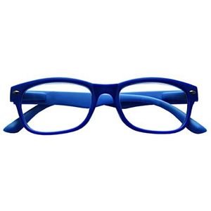 i.o.i. industrie ottiche italiane srl Speed leesbril, blauw-blauw, standaard unisex volwassenen, blauw-lichtblauw., Eén maat