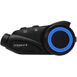 ONEGEARPRO SMART RIDER DASH HEMCAM MET INTERPHONE VOOR COMMUNICEREN MET 6 APPARATEN CONTROLEMENT TOT 1 KM AFSTAND Afmetingen en compact ontwerp