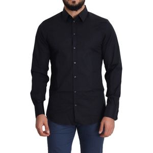 Dolce & Gabbana - Overhemden - Zwart - Katoen