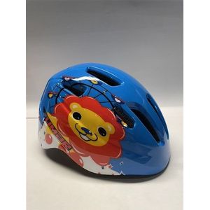 Limar Kinderhelm S 46-52 cm Limar Happy Lion Blue Blau