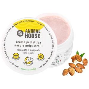 Animal House Vochtinbrengende en verzachtende neus- en vingerbeschermende crème voor honden en katten