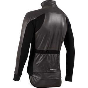 Nalini - Heren - Fietsjack winter - Winddicht Warm Wielrenjack - Reflecterend - Zwart - WARM REFLEX JKT - M