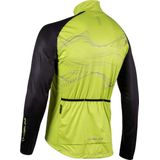 Nalini - Heren - Fietsjack winter - Winddicht Warm Wielrenjack - Zwart - Geel - BASECOWINDJKT - XL