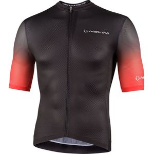 Nalini - Heren - Fietsshirt - Korte Mouwen - Wielrenshirt - Zwart - NEW ERGO MESH J