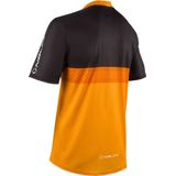 Nalini - Heren - Fietsshirt - Korte Mouwen - Wielrenshirt - Oranje - Zwart - MTB SHIRT