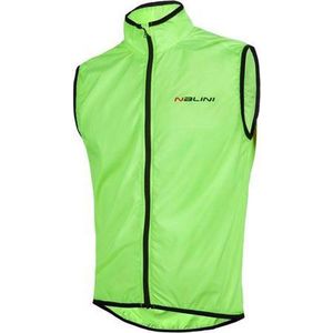 Nalini - ARIETTA - Windvest Wielrennen - Geel - Mouwloos - Windstopper