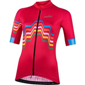 Nalini - Dames - Fietsshirt - Korte Mouwen - Wielrenshirt - Fucsia - NEW BEIJING2008