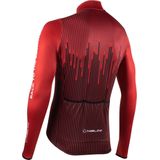 Nalini - Heren - Fietsshirt - Lange Mouwen - Wielrenshirt - Rood - Zwart - NEW LS FIT JERSEY