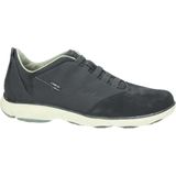 GEOX - NEBULA - Sneakers - Marineblauw - Katoen en Suède