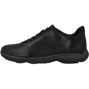 Geox U Nebula B heren Sneakers, Zwart, 45 EU