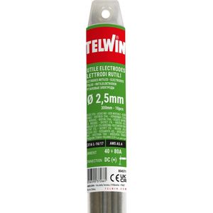 Telwin Elektrode Kit 10 Basic stalen onderdelen Diameter 2,5 mm