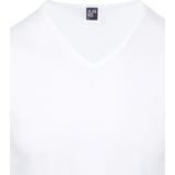 Alan Red - Vermont T-Shirt V-Hals - Wit - 100% Katoen - 3 Pack