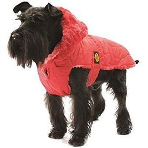 Fashion Dog - Steppmantel für Hunde - Rot - 36 cm