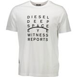 Diesel - T-shirt - Wit