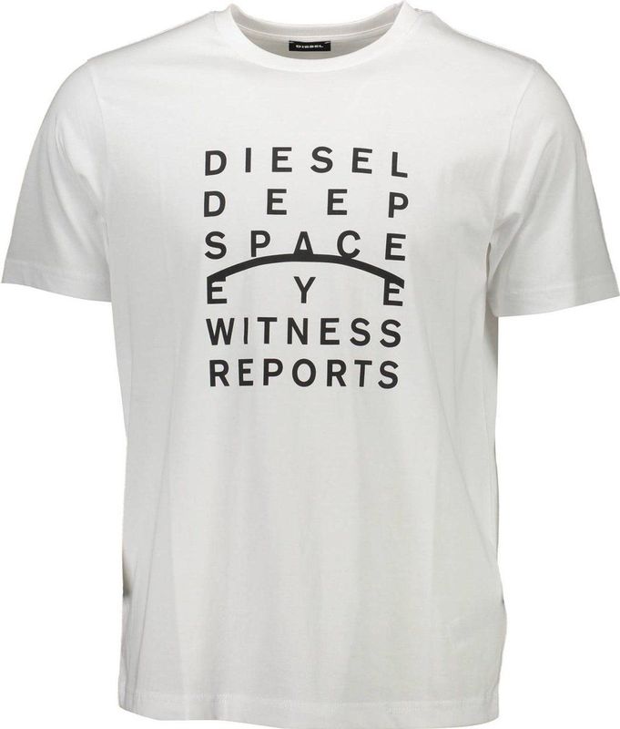 Diesel - T-shirt - Wit