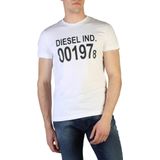 Heren Diesel T-DIEGO T-Shirt in Blauw
