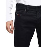 Diesel, Heren, Jeans, Zwart, Maat: W29 L32 Katoen,