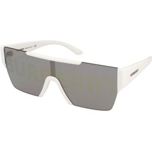 Burberry Stijlvolle zonnebril voor mannen , White , Heren , Maat: 38 MM