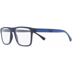 Emporio Armani - Bril - Zwart - Kunststof