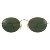Ray-Ban Oval Rb3547 001/31 54 - rond zonnebrillen, unisex, goud