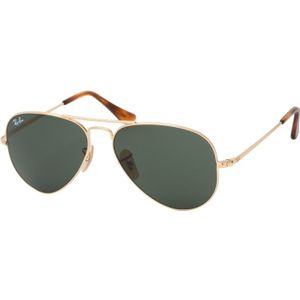 Ray-Ban, Aviator Metal II Zonnebril Groen, Heren, Maat:55 MM