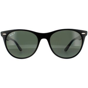 Ray-Ban Zonnebril  Wayfarer II RB2185 901/58 Zwart G-15 groen gepolariseerd | Sunglasses