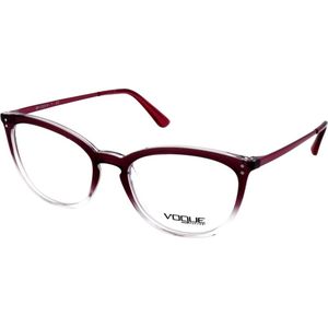 Vogue 0Vo5276 2737 - brillen, cat eye, vrouwen, rood