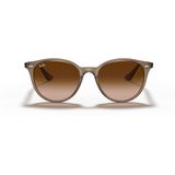 Ray-Ban Rb4305 616613 53 - rond zonnebrillen, unisex, bruin