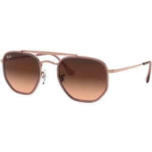 Ray-Ban The Marshal II Rb3648M 9069A5 52 - vierkant zonnebrillen, unisex, bruin