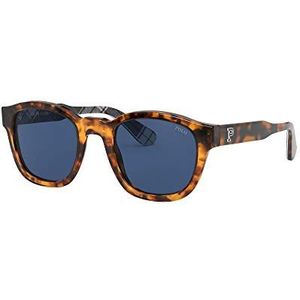 Polo Ralph Lauren heren zonnebril, Blonde Havana/Blauw, One Size