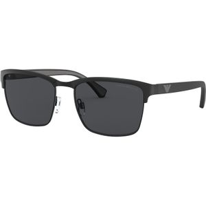 Emporio Armani zonnebril 0EA2087 mat zwart