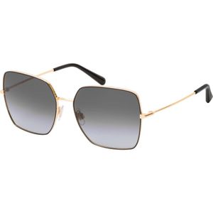 Dolce & Gabbana zonnebril DG2242 13348G Zwart goud zwart grijze gradiënt | Sunglasses