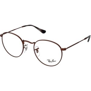 Ray-Ban - Rx3447V Round - Optische Monturen - Bruin - Metaal