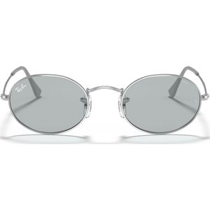 Ray-Ban Oval Solid Evolve RB3547 - Ovaal Zilver