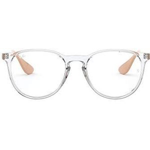 Ray-Ban Erika leesbril voor dames, transparant, 51, transparant