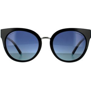Tiffany zonnebril TF4168 80014U Zwart Blue Gradiënt gepolariseerd | Sunglasses