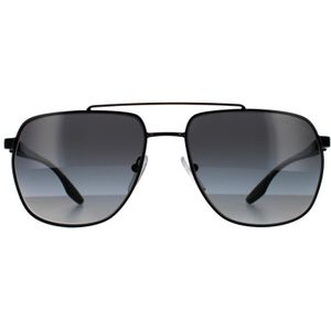 Prada Sport Zonnenbril PS55VS 1BO5W1 MATTE ZWART GRIJS GRADIENT GEPOLARIZEN | Sunglasses